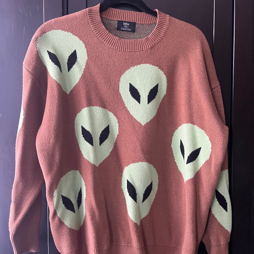 Dressed in Lala Alien Sweater